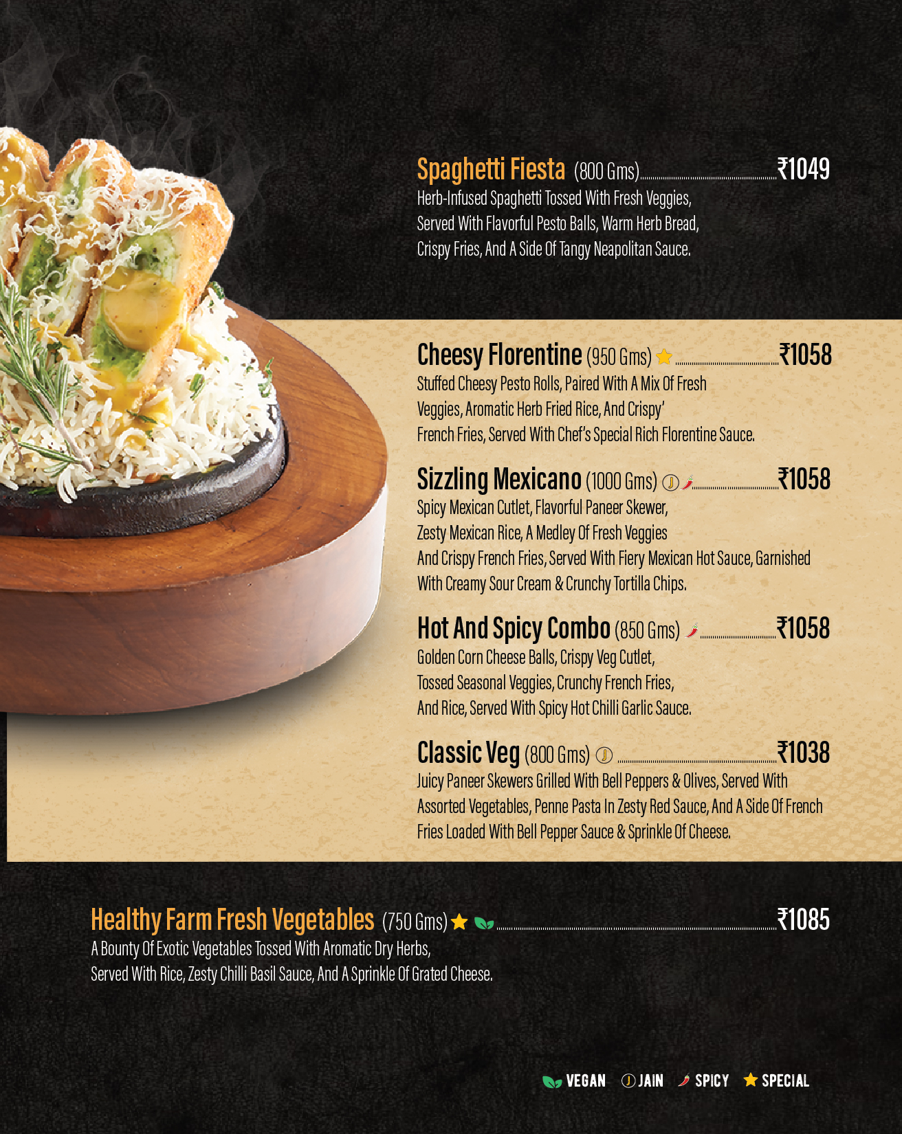 Menu 8.75in x 11in Ahmeadabad-15